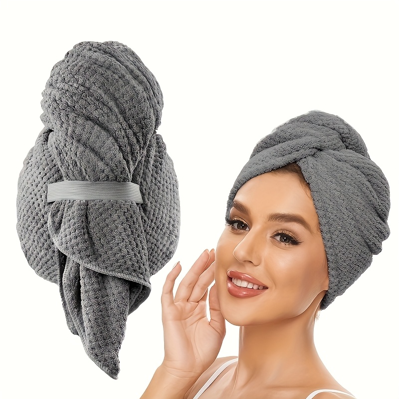 Microfiber Hair Towel Extra La - đánh giá và giá Hair Turban Towel