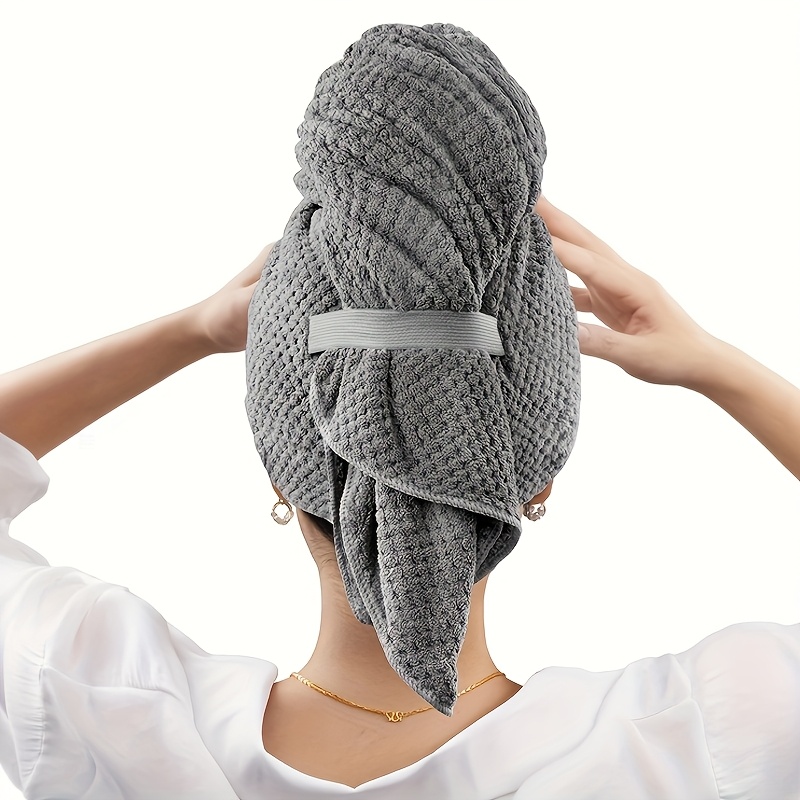 Microfiber Hair Towel Extra La - đánh giá và giá Hair Turban Towel