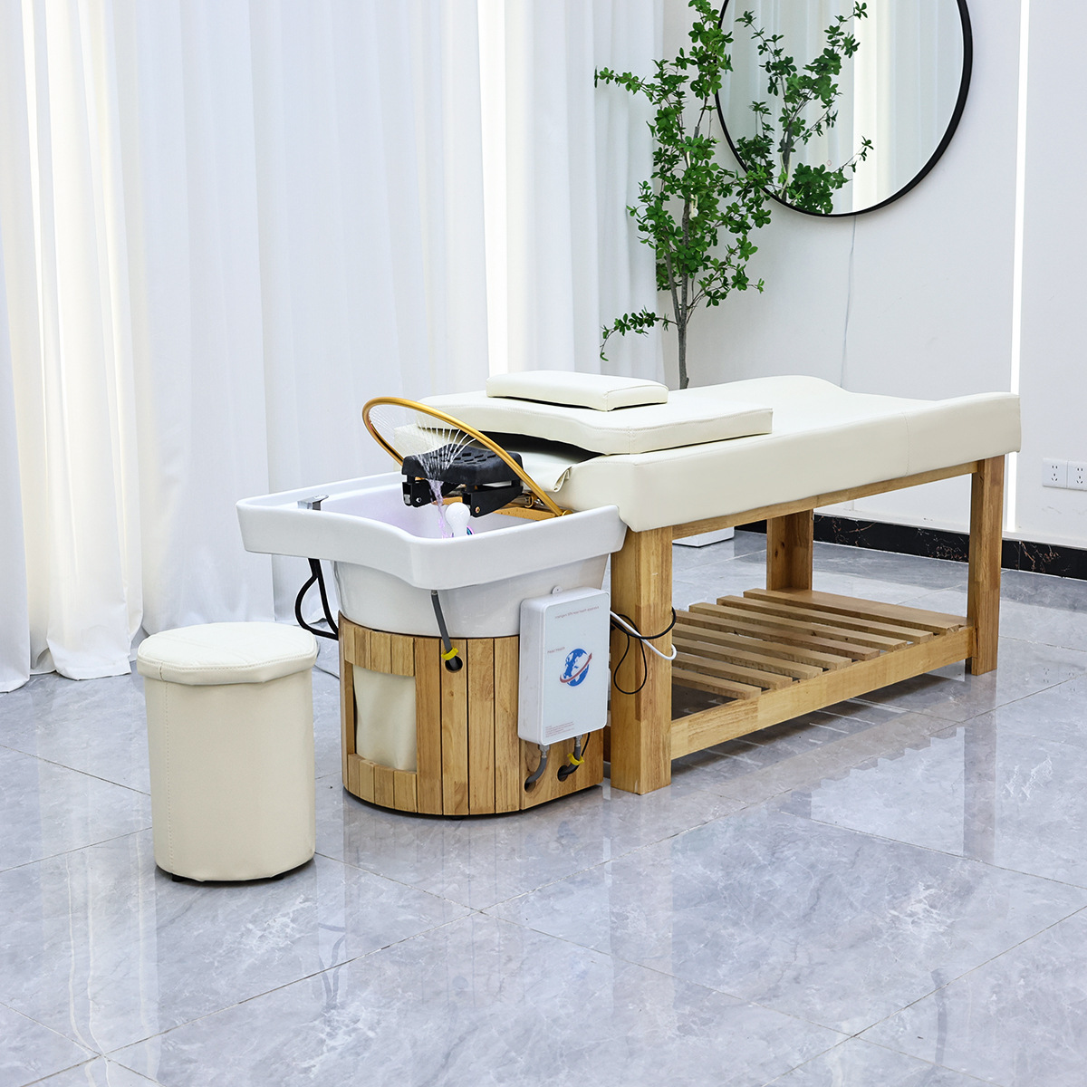 Wellness Center Solid Wood Hea - đánh giá và giá Hair Care Wella