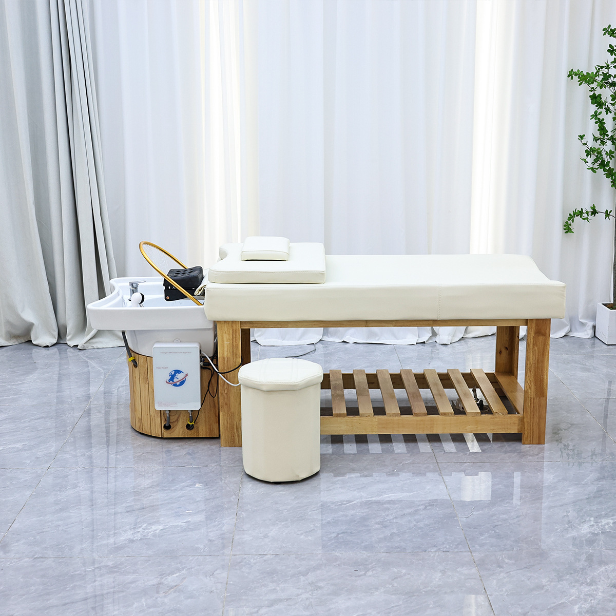 Wellness Center Solid Wood Hea - đánh giá và giá Hair Care Wella