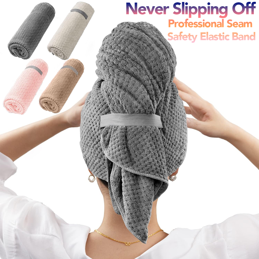 Microfiber Hair Towel Extra La - đánh giá và giá Hair Turban Towel