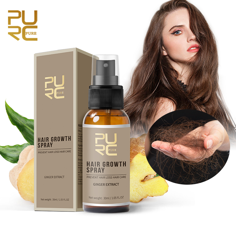 PURC Ginger Hair Spray Root St - đánh giá và giá Hair Care Oil Serum