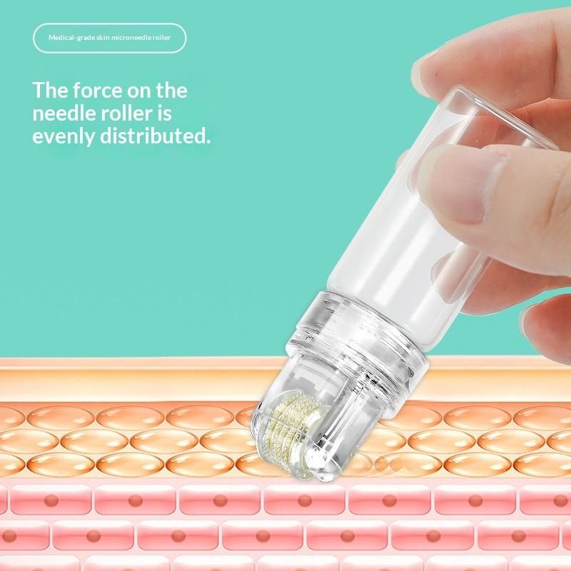 128 Pins Microneedle Derma Rol - đánh giá và giá Hair Care Oil Serum