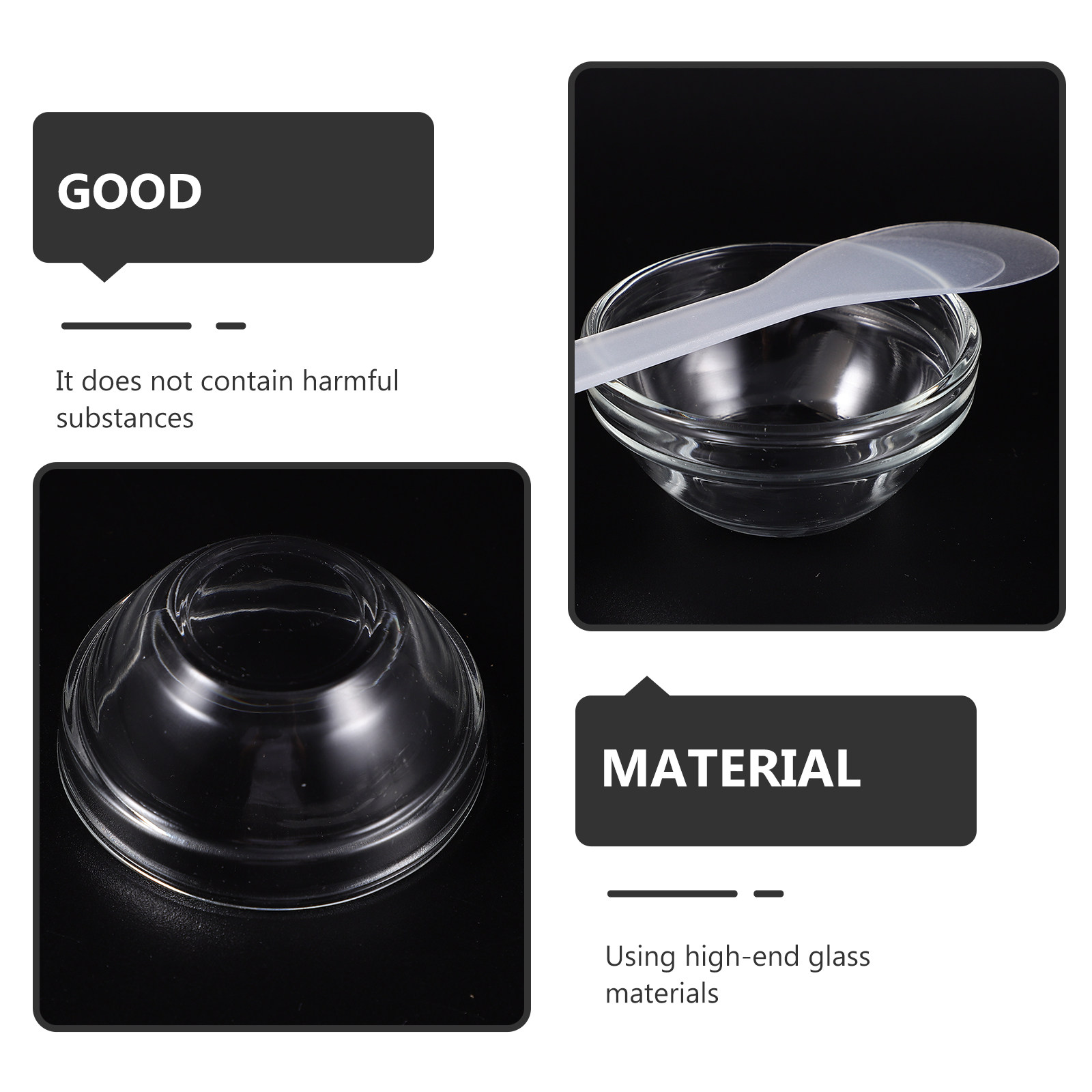 1Set Essential Oil Bowl Glass  - đánh giá và giá Hair Care Essential Oil