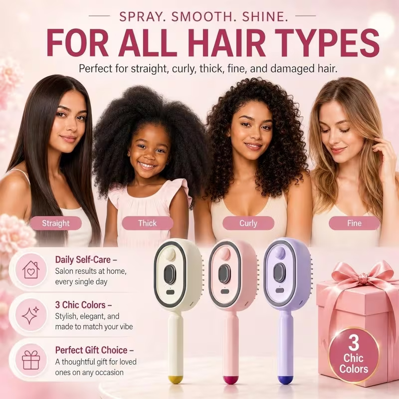 Electric Airbag Massage Comb w - đánh giá và giá Hair Care Essential Oil