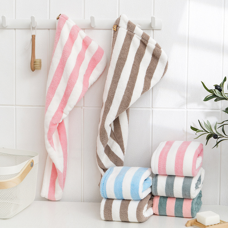 Dry Hair Towel Microfiber Cora - đánh giá và giá Hair Turban Towel