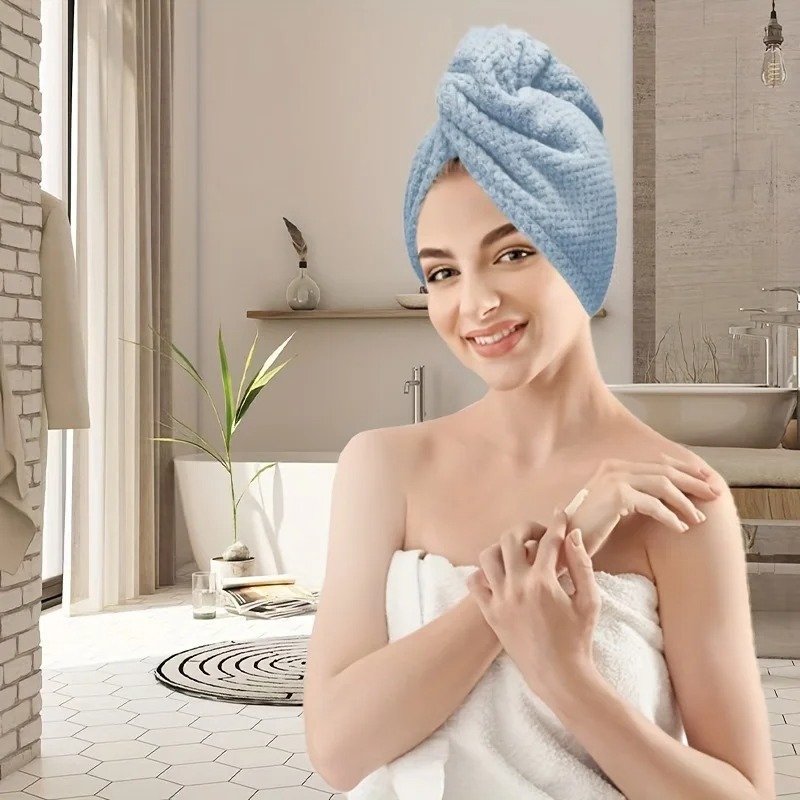 Women's Quick-Dry Hair Towel W - đánh giá và giá Hair Turban Towel