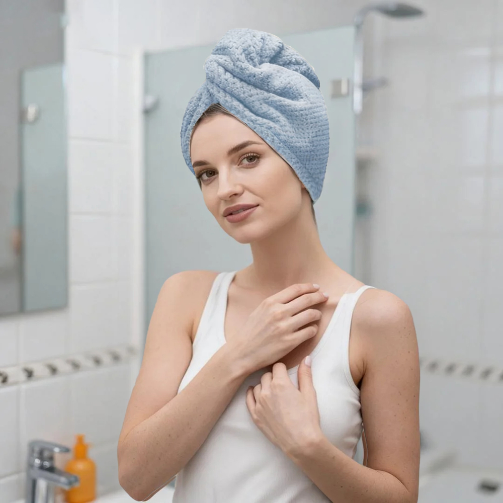 Women's Dry Hair Towel (Dry Ha - đánh giá và giá Hair Turban Towel
