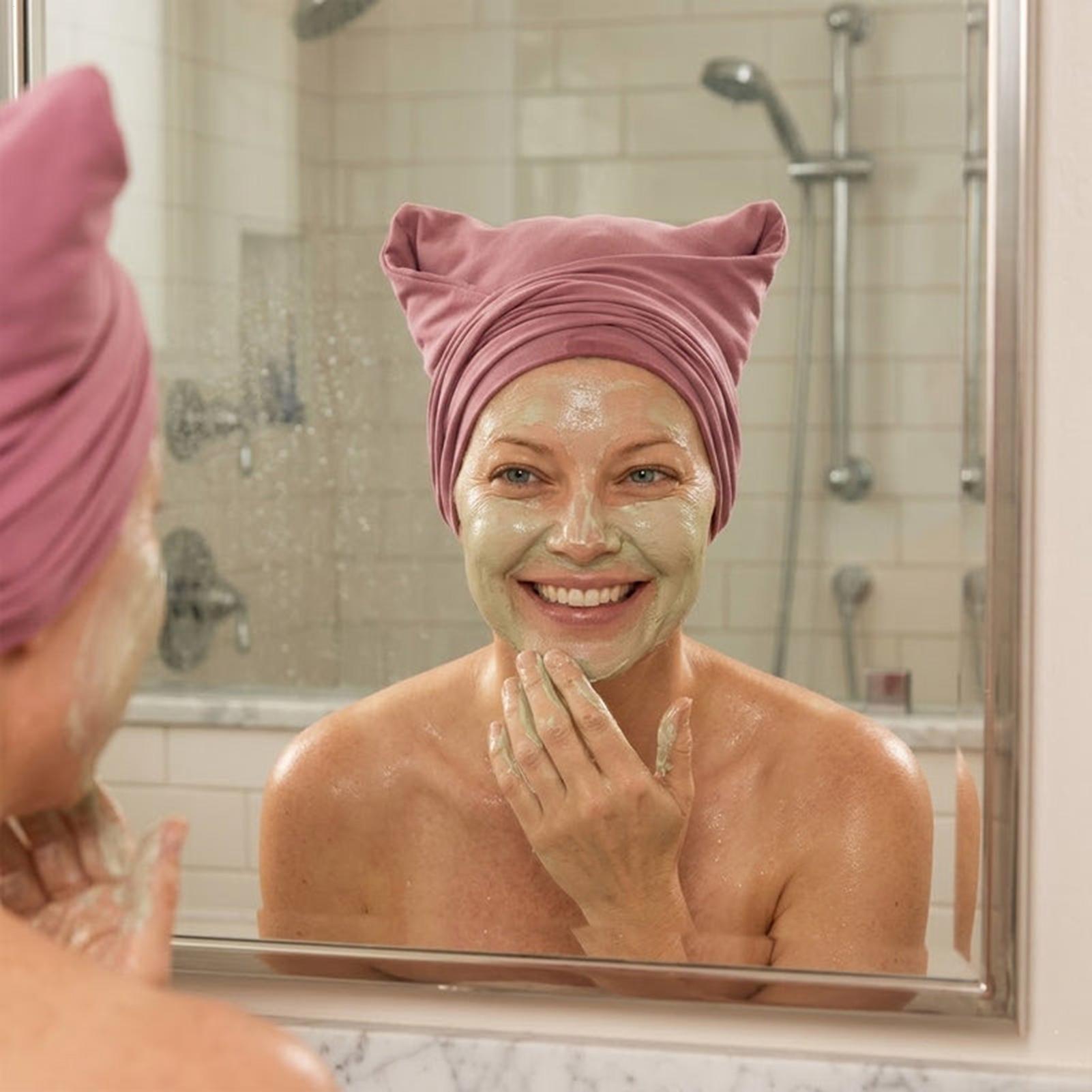 Soft Absorbent Hair Turban Tow - đánh giá và giá Hair Turban Towel